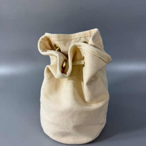 CHLOE PARFUMS CANVAS DRAWSTRING EMPTY BAG - Picture 4 of 10